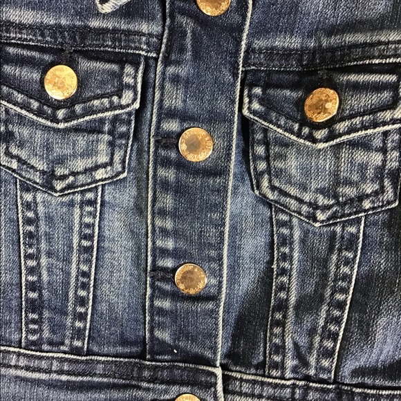 Genuine Kids by Oshkosh Jean Jacket Sz 12M - Picture 3 of 5